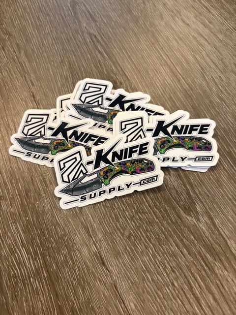 2-inch waterproof vinyl stickers from DC Print Haus, featuring custom designs in a bulk sticker deal.
